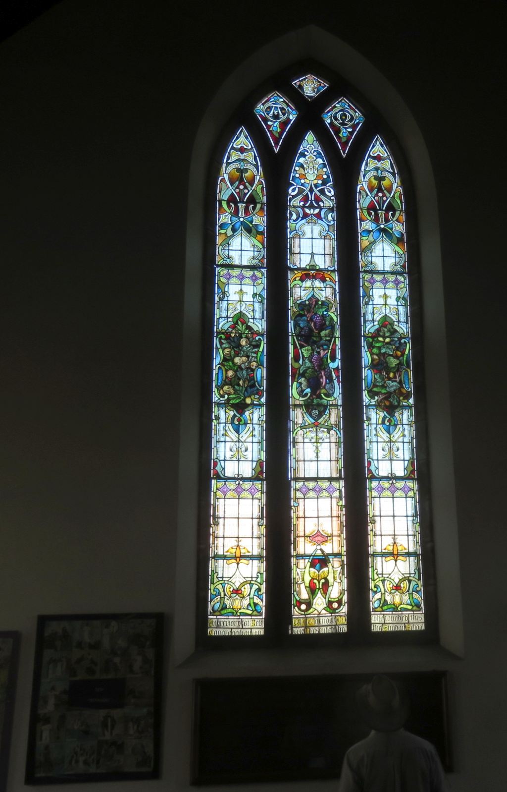 Kroonstad Presb church stained glass window